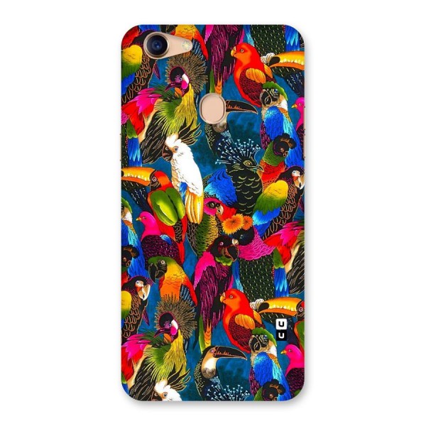 Parrot Art Back Case for Oppo F5