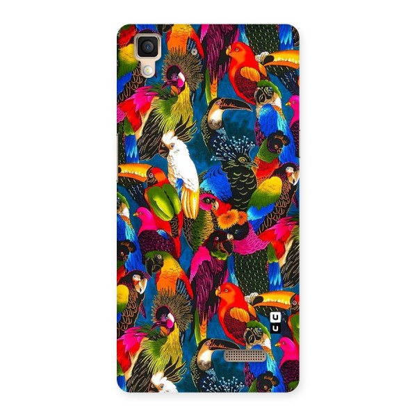 Parrot Art Back Case for Oppo R7