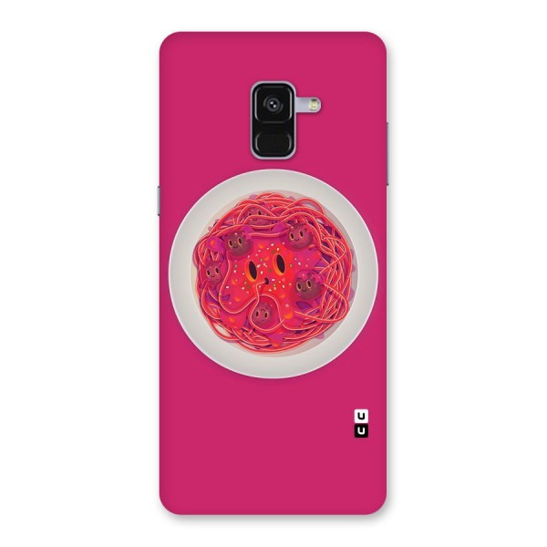 Pasta Cute Back Case for Galaxy A8 Plus