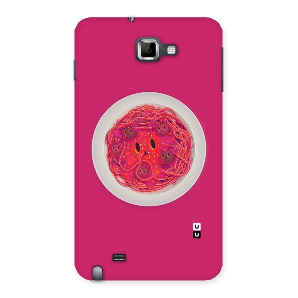 Pasta Cute Back Case for Galaxy Note