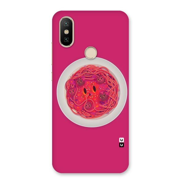 Pasta Cute Back Case for Mi A2