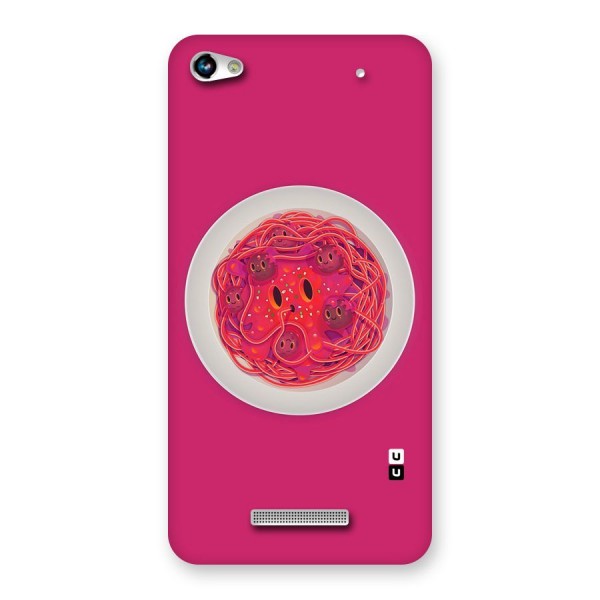 Pasta Cute Back Case for Micromax Hue 2