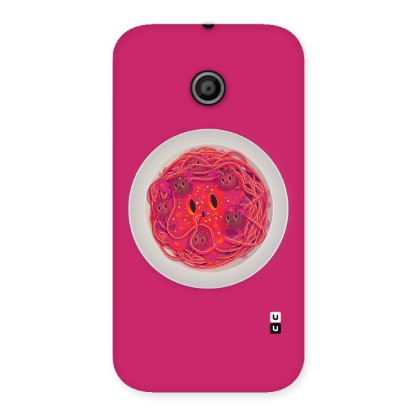 Pasta Cute Back Case for Moto E