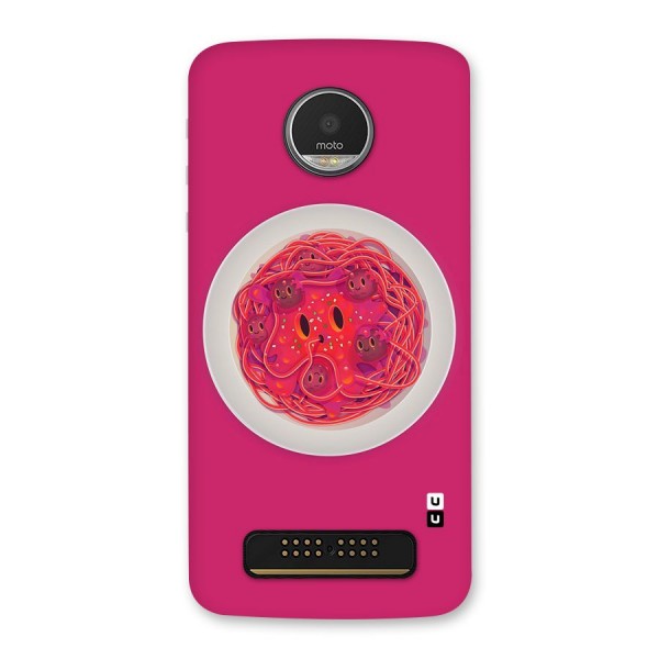 Pasta Cute Back Case for Moto Z Play