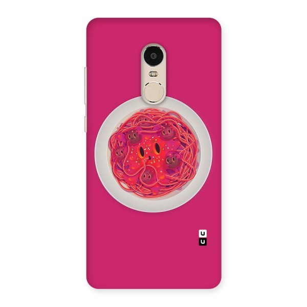 Pasta Cute Back Case for Xiaomi Redmi Note 4