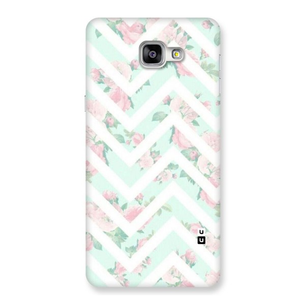 Pastel Floral Zig Zag Back Case for Galaxy A9