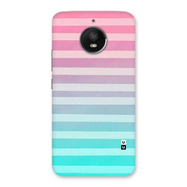 Pastel Ombre Back Case for Moto E4 Plus