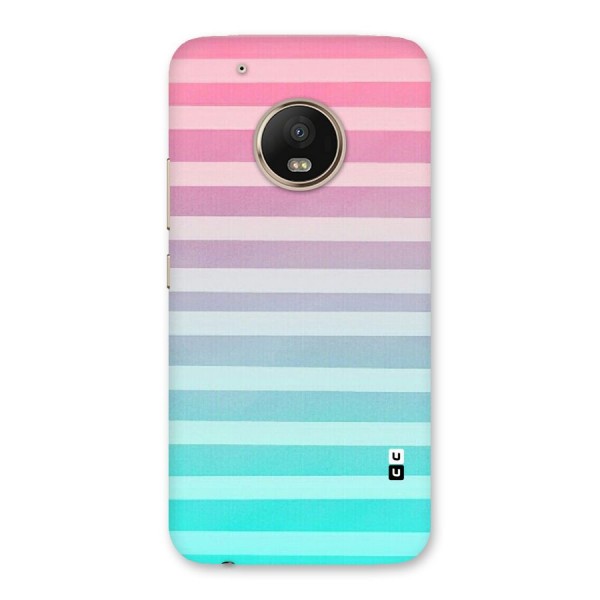 Pastel Ombre Back Case for Moto G5 Plus