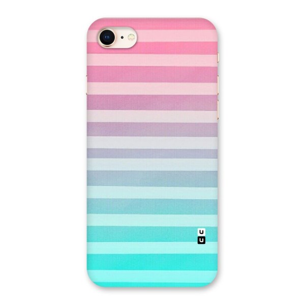 Pastel Ombre Back Case for iPhone 8