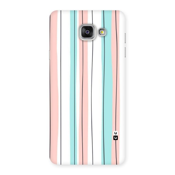 Pastel Tri Stripes Back Case for Galaxy A7 2016