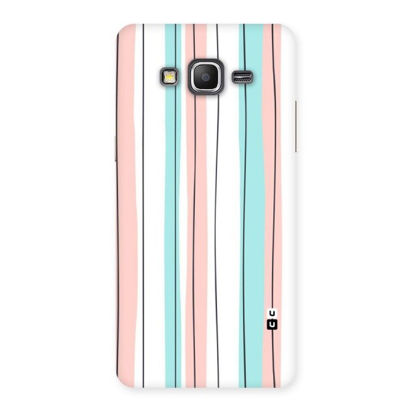 Pastel Tri Stripes Back Case for Galaxy Grand Prime