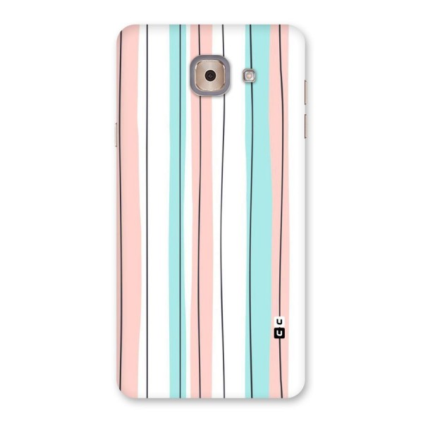 Pastel Tri Stripes Back Case for Galaxy J7 Max