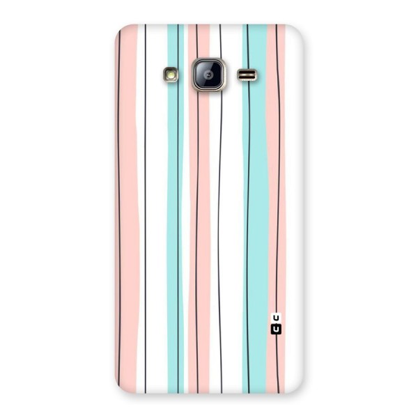 Pastel Tri Stripes Back Case for Galaxy On5