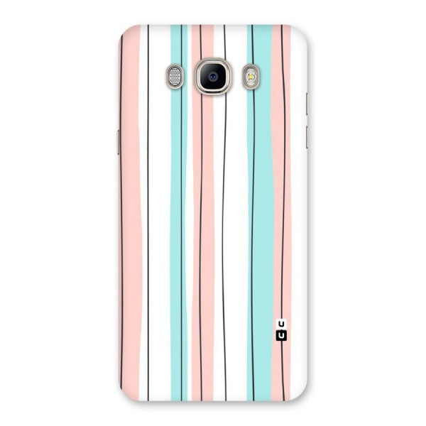 Pastel Tri Stripes Back Case for Galaxy On8