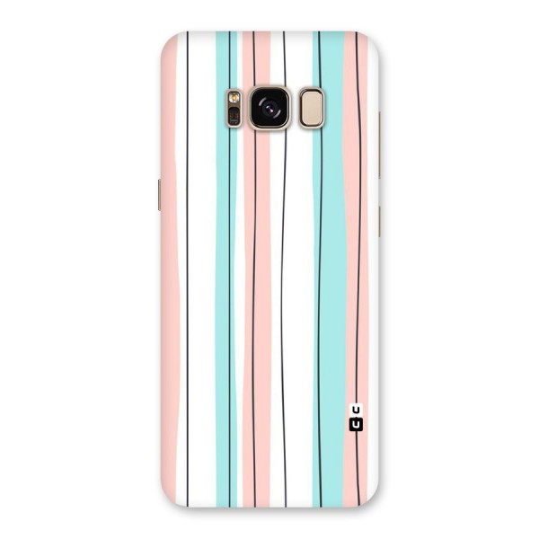 Pastel Tri Stripes Back Case for Galaxy S8