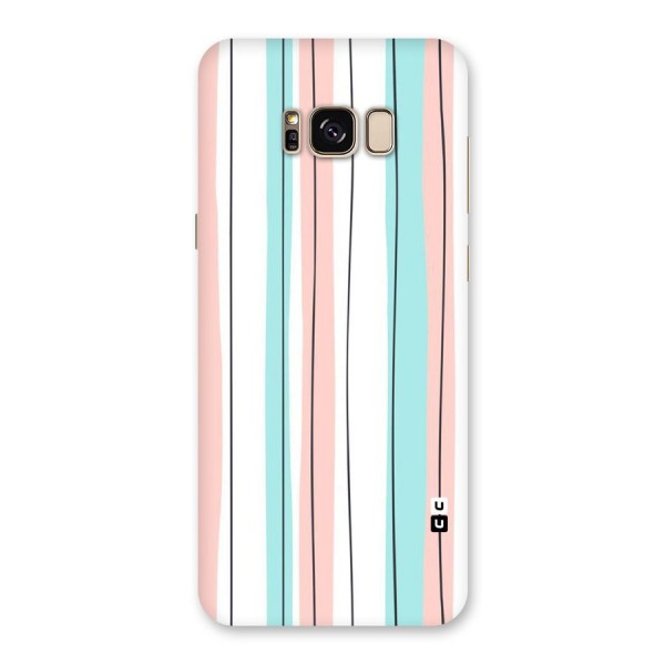 Pastel Tri Stripes Back Case for Galaxy S8 Plus