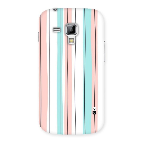 Pastel Tri Stripes Back Case for Galaxy S Duos