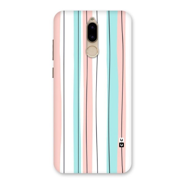 Pastel Tri Stripes Back Case for Honor 9i