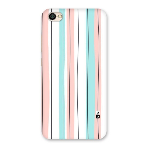 Pastel Tri Stripes Back Case for Redmi Y1 Lite