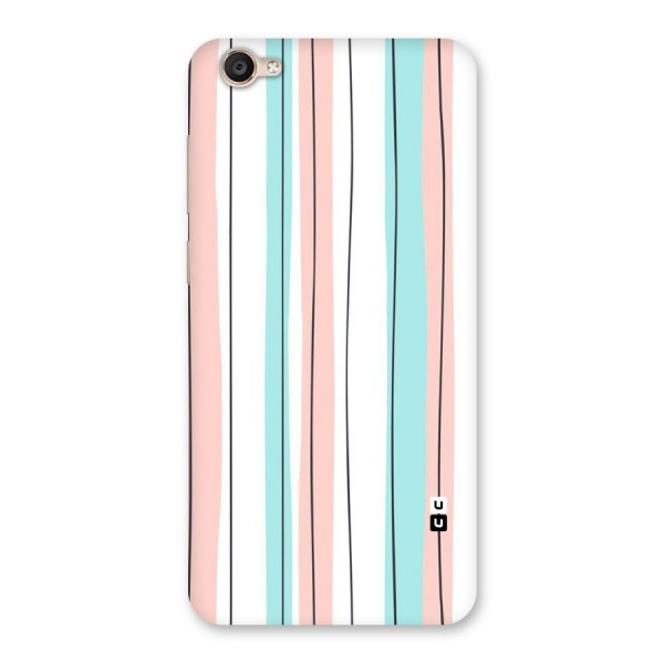 Pastel Tri Stripes Back Case for Vivo Y55s