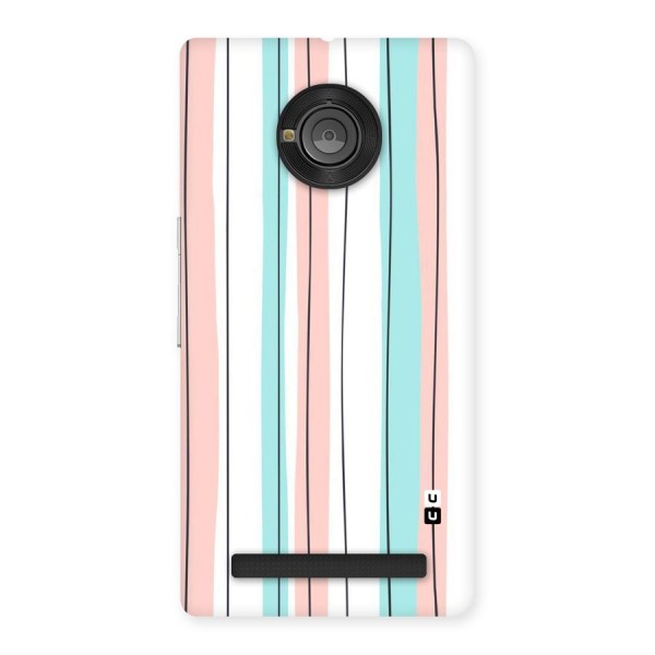 Pastel Tri Stripes Back Case for Yu Yuphoria