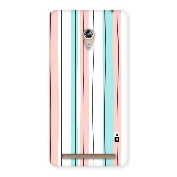 Pastel Tri Stripes Back Case for Zenfone 6