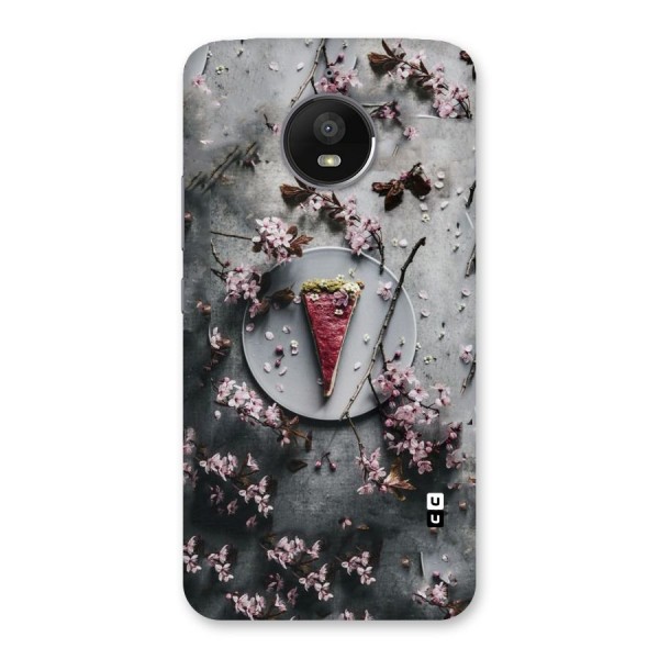 Pastry Florals Back Case for Moto E4 Plus