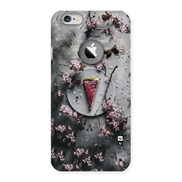 Pastry Florals Back Case for iPhone 6 Logo Cut