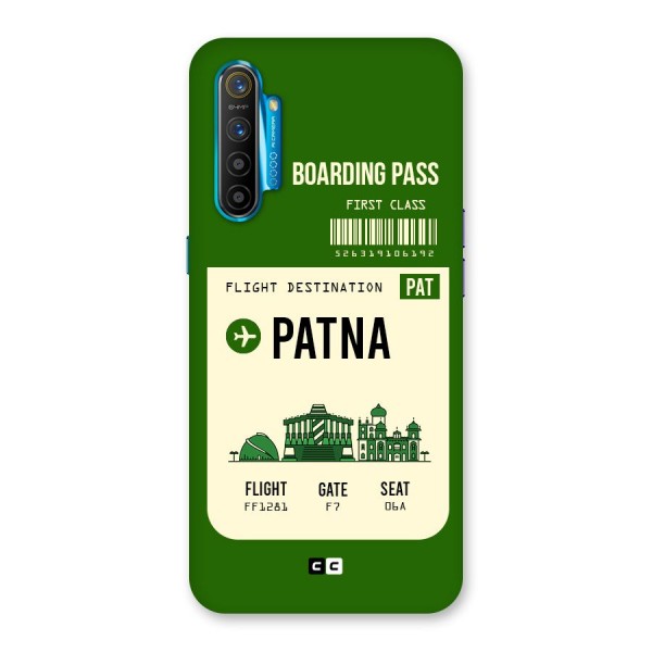 Patna Boarding Pass Back Case for Realme XT