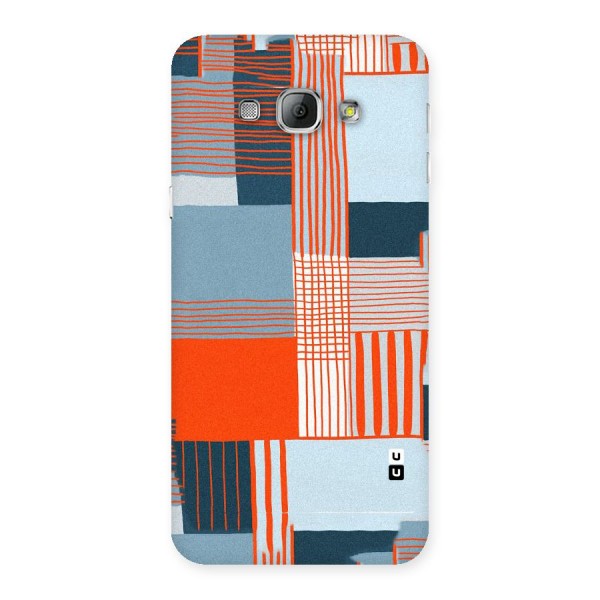 Pattern In Lines Back Case for Galaxy A8