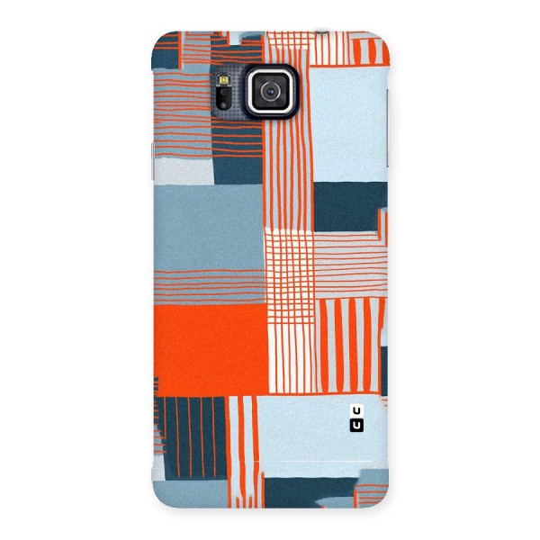 Pattern In Lines Back Case for Galaxy Alpha