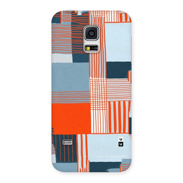 Pattern In Lines Back Case for Galaxy S5 Mini