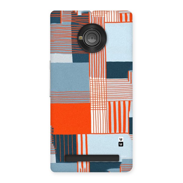 Pattern In Lines Back Case for Yu Yuphoria