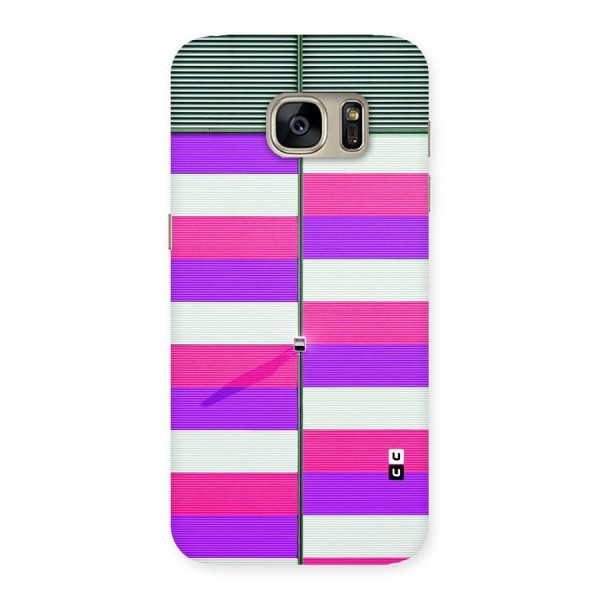 Patterns City Back Case for Galaxy S7