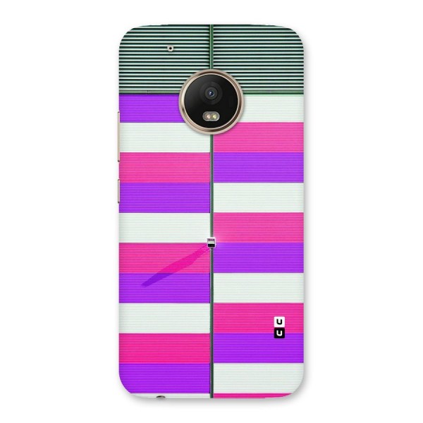 Patterns City Back Case for Moto G5 Plus