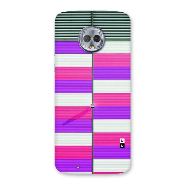 Patterns City Back Case for Moto G6