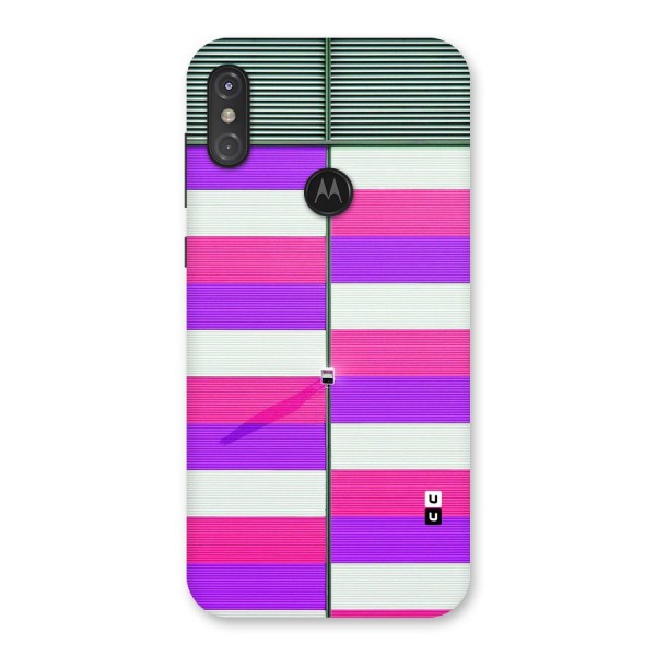 Patterns City Back Case for Motorola One Power