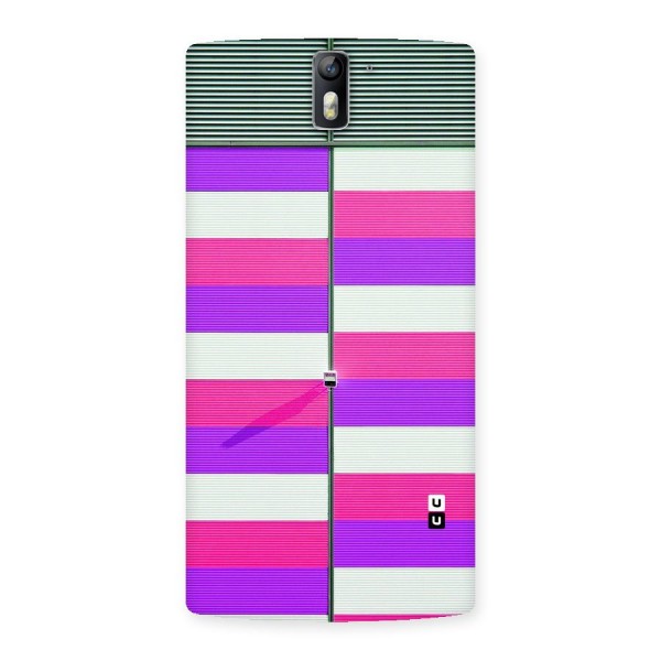 Patterns City Back Case for One Plus One