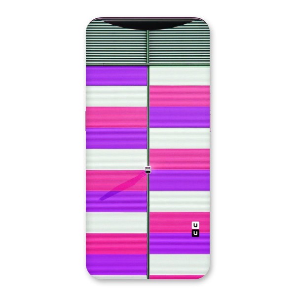 Patterns City Back Case for Oppo Find X