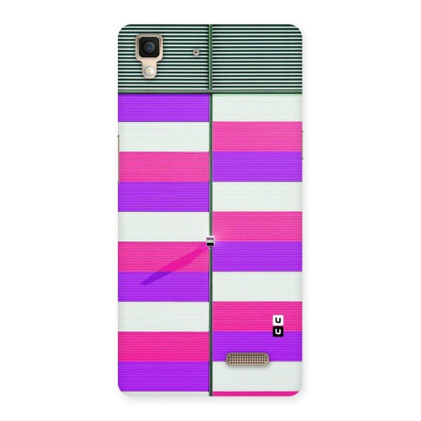 Patterns City Back Case for Oppo R7