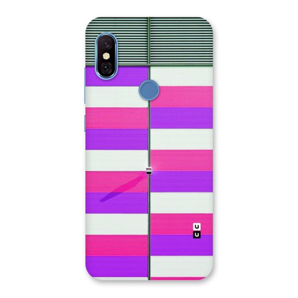 Patterns City Back Case for Redmi Note 6 Pro