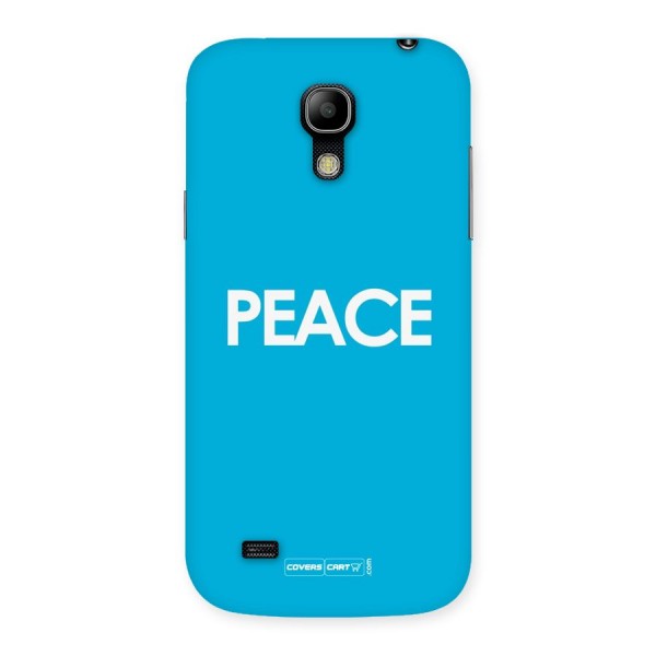 Peace Back Case for Galaxy S4 Mini