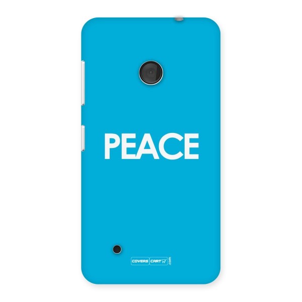 Peace Back Case for Lumia 530