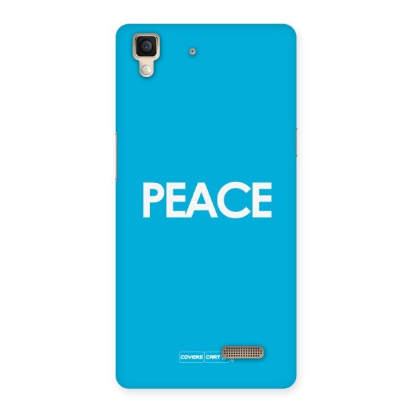 Peace Back Case for Oppo R7