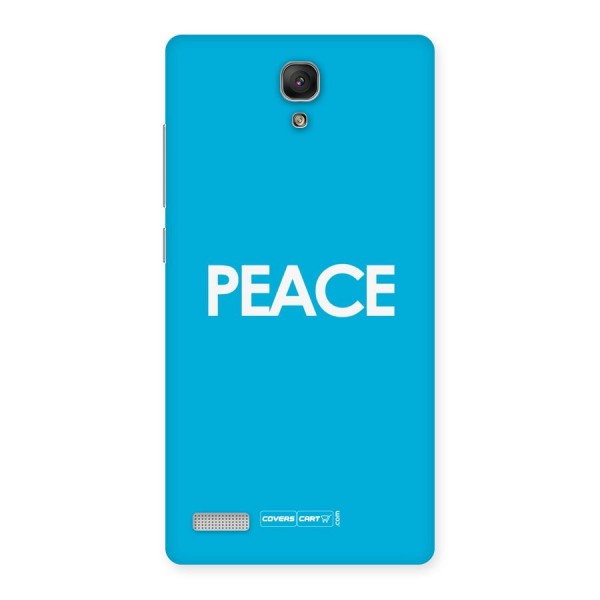 Peace Back Case for Redmi Note