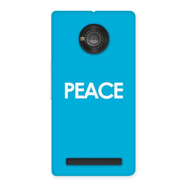 Peace Back Case for Yu Yuphoria