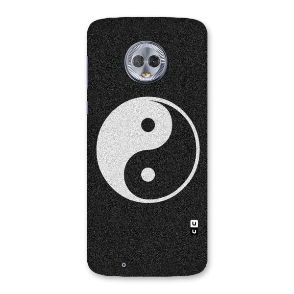 Peace Disorted Back Case for Moto G6