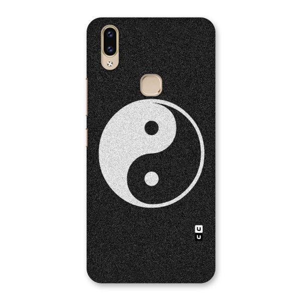 Peace Disorted Back Case for Vivo V9