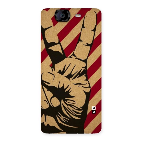 Peace Stripes Back Case for Canvas Knight A350