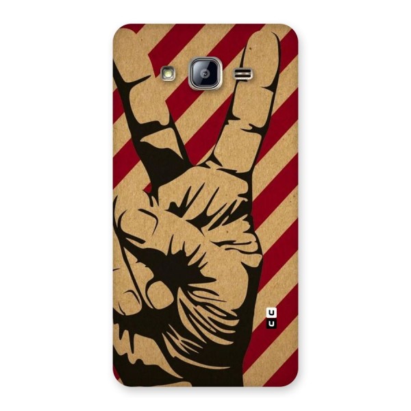 Peace Stripes Back Case for Galaxy On5